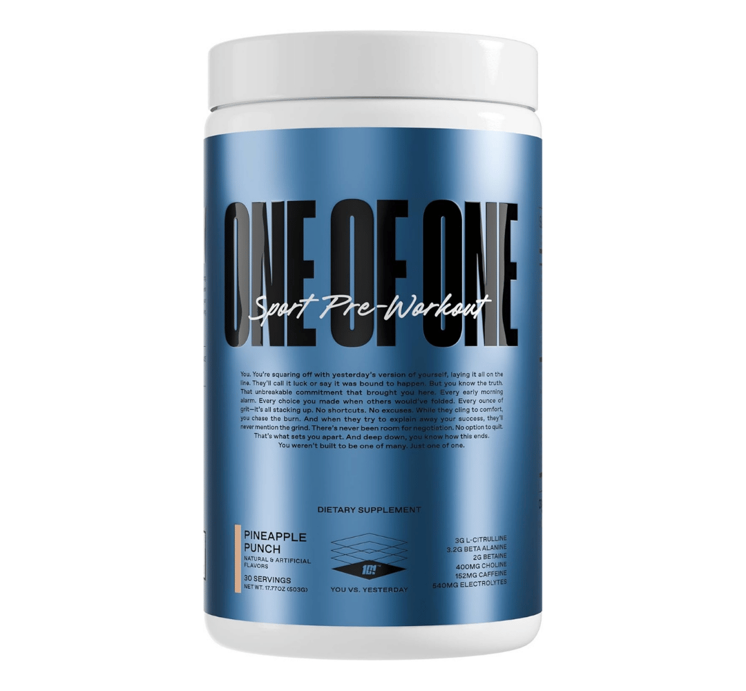 ONE OF ONE SPORT PRE-WORKOUT 30 SERV PINEAPPLE_0