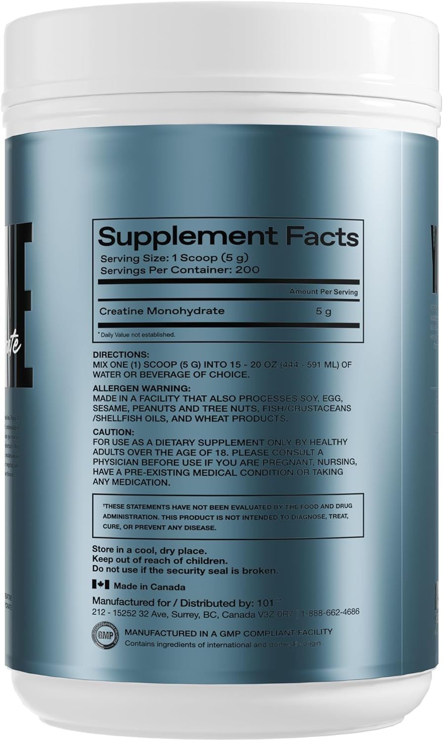 ONE OF ONE CREATINE MONOHYDRATE 1000G UNFLAVORED_2