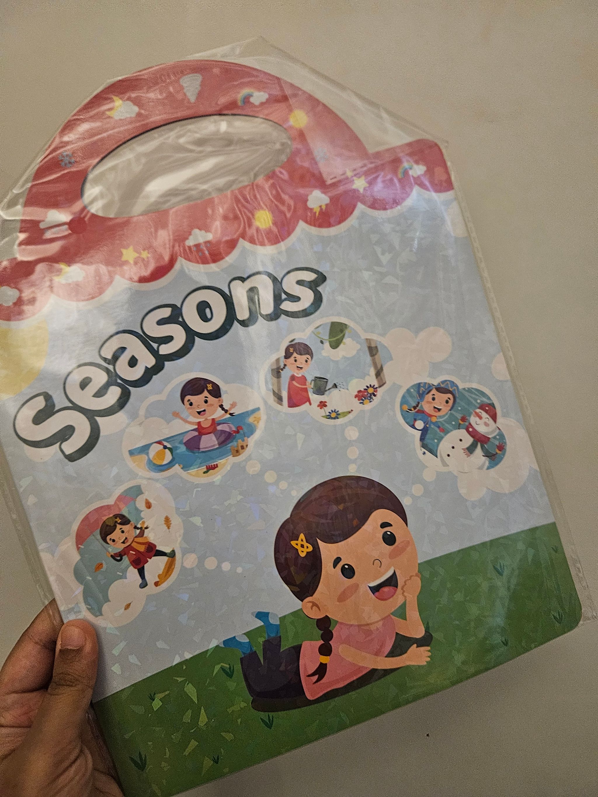 Reusable sticker pad - seasons_0