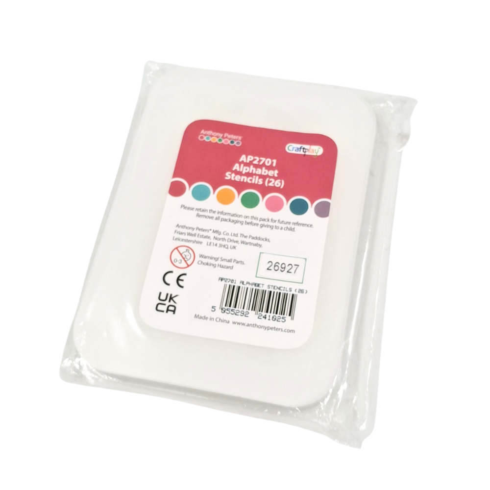 Alphabet Stencils - 26pcs_0