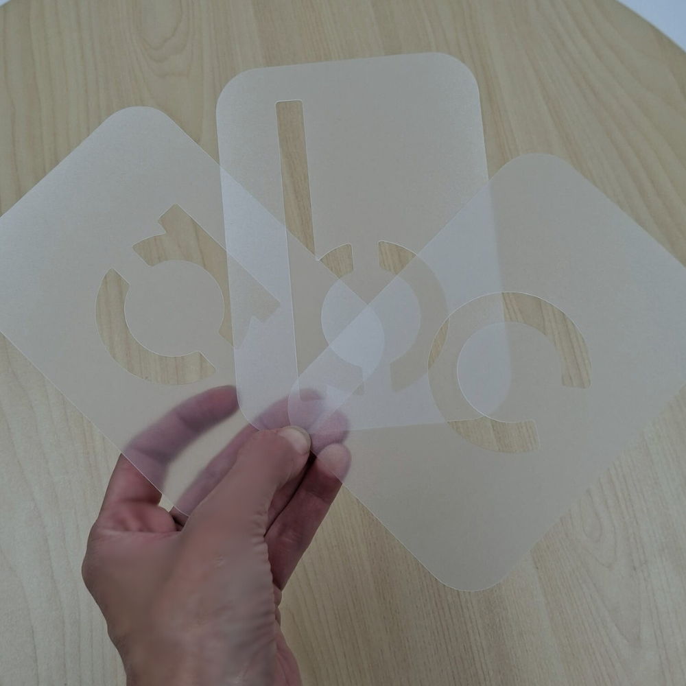 Alphabet Stencils - 26pcs_1