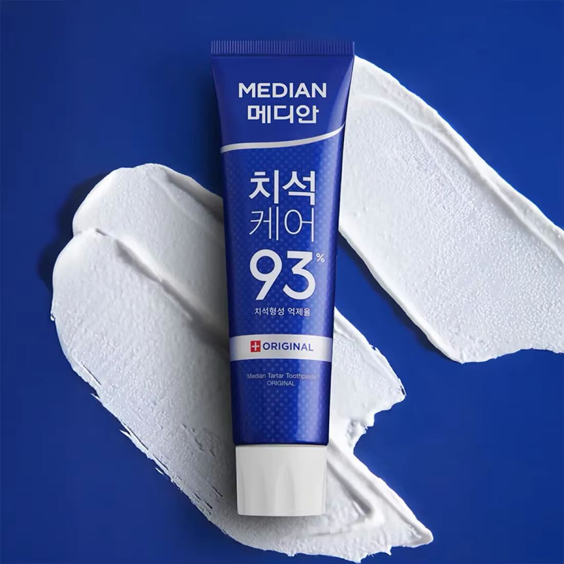 Median Tartar Toothpaste 93% معجون أسنان ميديان دينتال آي كيو الأزرق 120 غرام_0