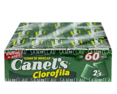 CHICLE CANELS CLOROFILA 2'S DISP C/60 PZS_0