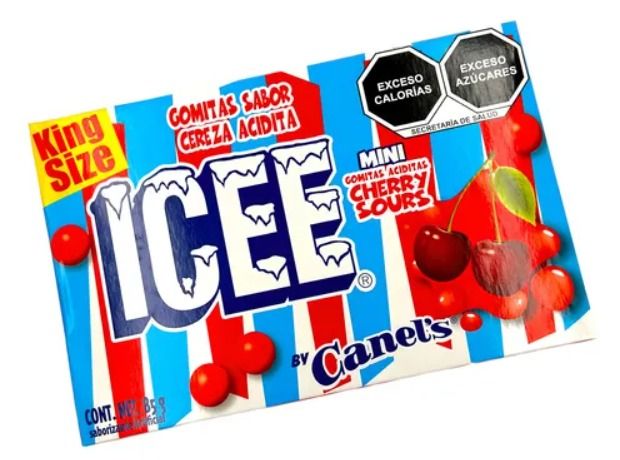 CARAMELO ICEE MINI CHERRY DISP 6/11/85GR_0