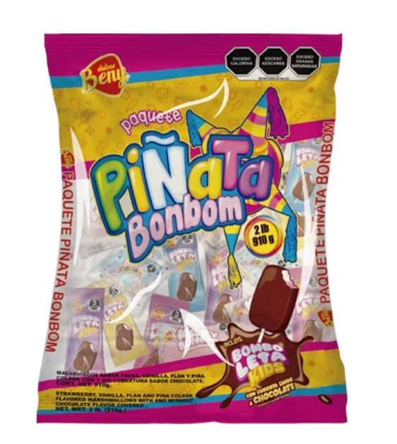 PAQUETE BOMBON PI�ATA BENY BSA C/44 PZS_0