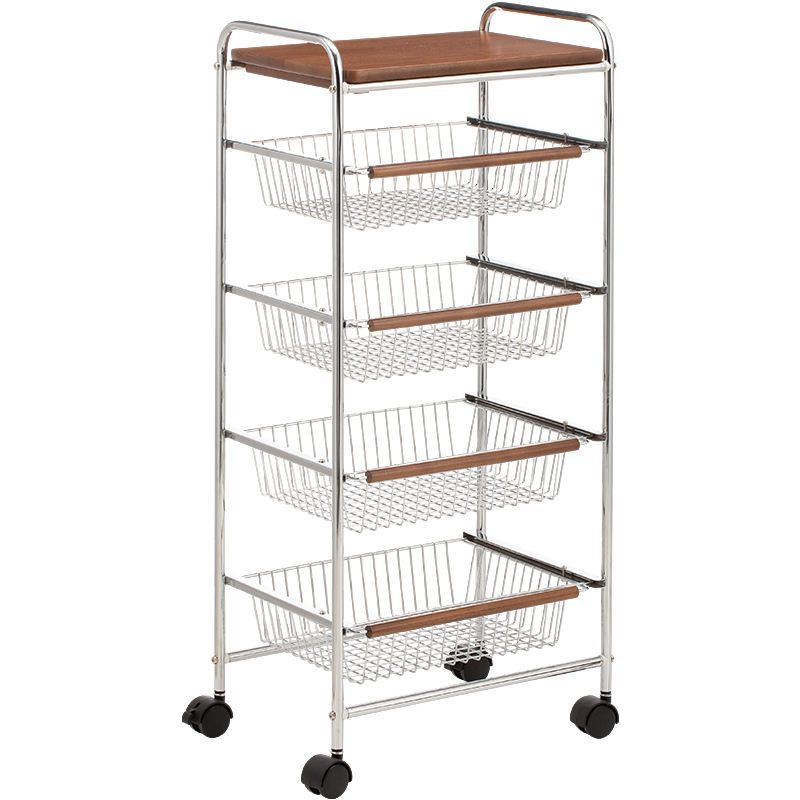 10500074 - STORAGE CART WITH WOODEN TOP_1