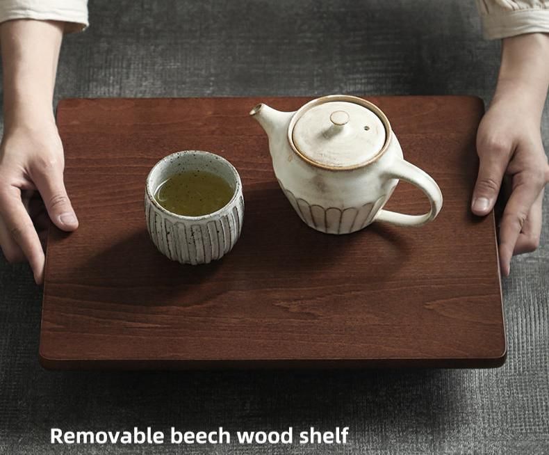 10500074 - STORAGE CART WITH WOODEN TOP_4