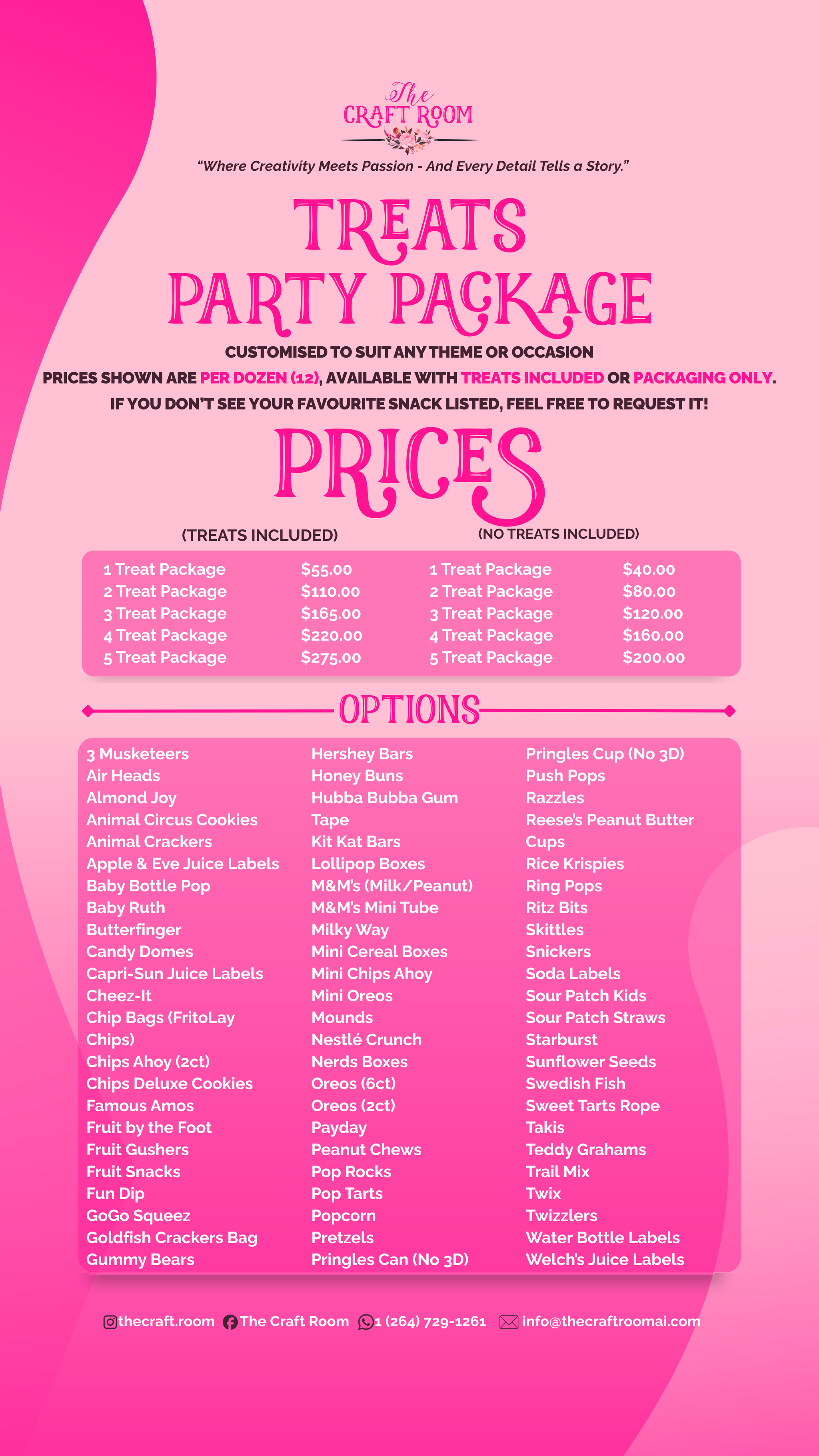 Treats Party Package (Packaging Only)_0