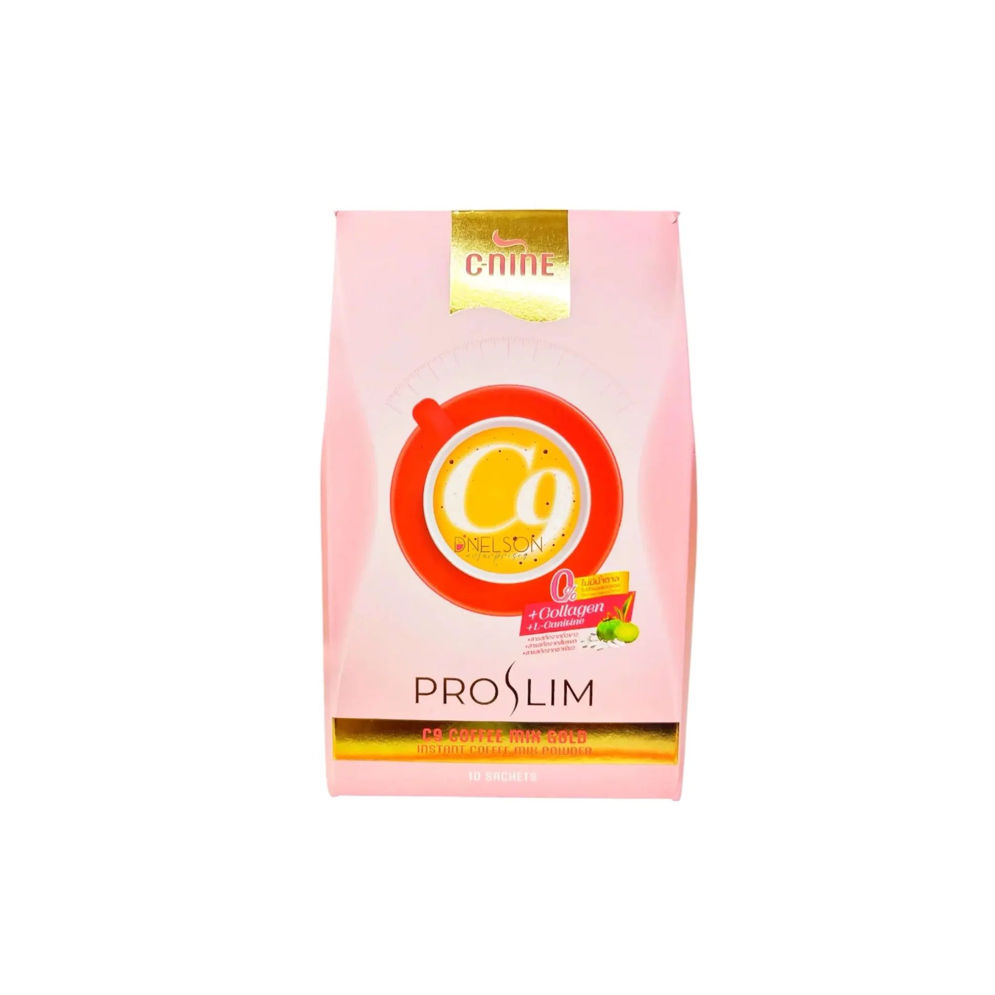 C9 - ProSlim C9 Coffee Mix Gold 15g (10 Sachets/Box) | Wholesale Supplement Singapore_0