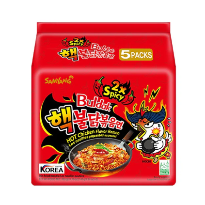 SAMYANG Hot Chicken Ramen (Extreme Hot) 5 x 140G_0