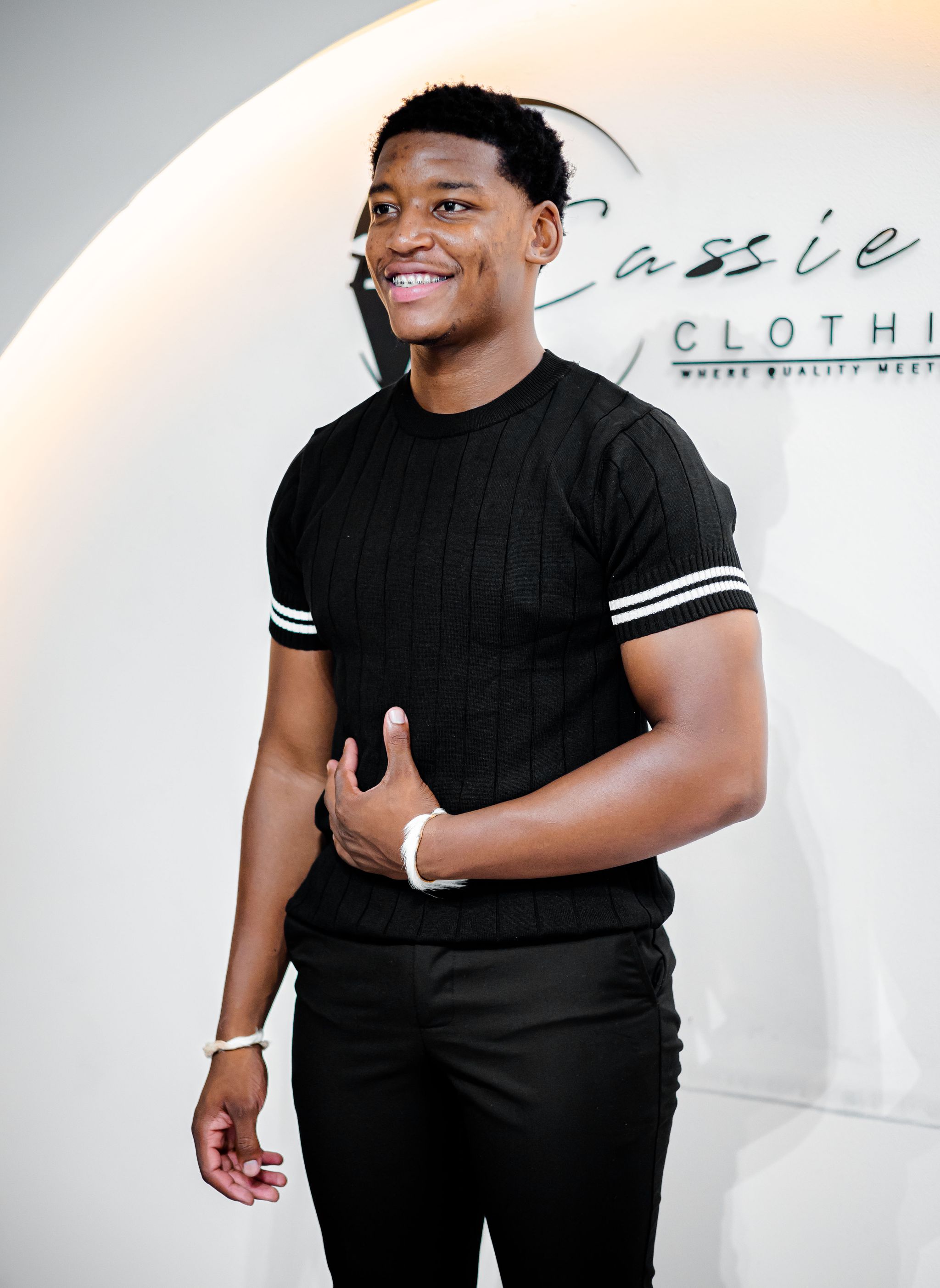 Stripped crewneck rib tee_2