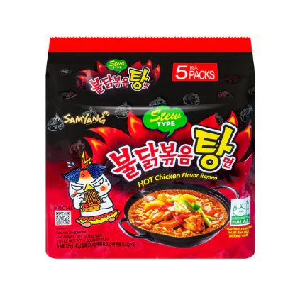 SAMYANG Hot Chicken Ramen Stew Type 5 x 145g_0