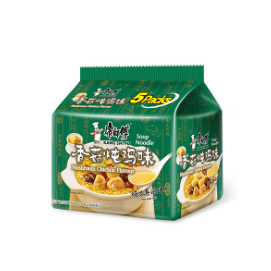 KANGSHIFU Instant Noodles Mushroom Chicken 5 x 100g_0