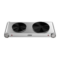 Winningstar Double Burner Heater Hot Plate with Die Cast_0