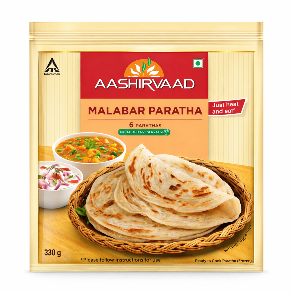 Aashirvaad Malabar Paratha 400g_0