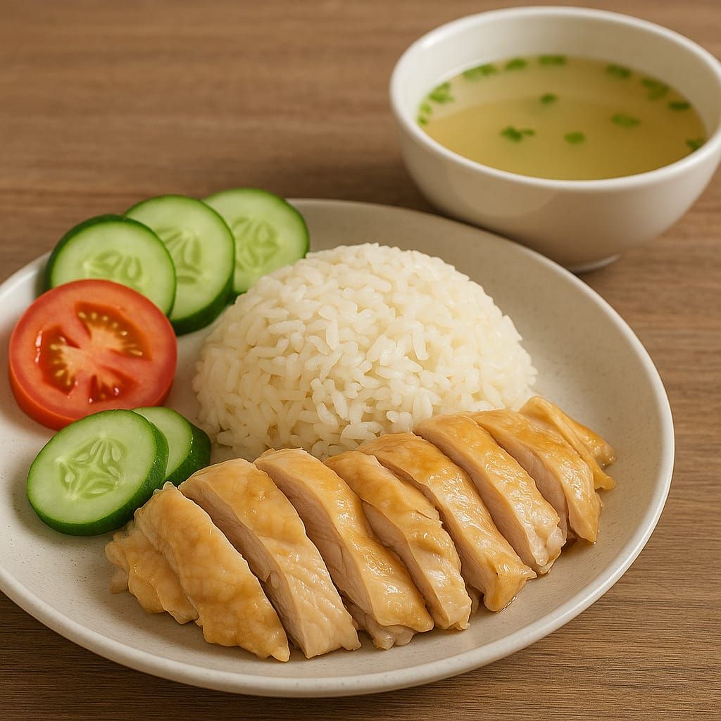 Rice with Honey Soy Chicken + Veg_0