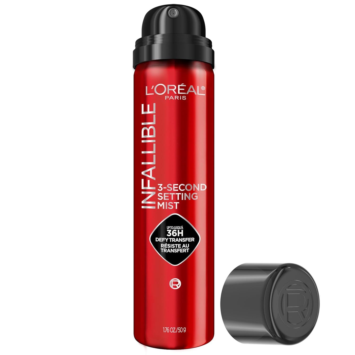 LOreal Paris Infallible 3-Second Setting Spray Mist, Microfine Mist For Up To 36HR Wear_0
