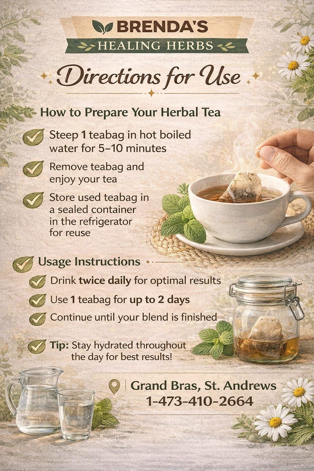 Jamaican Dog Blood Bush Herbal Tea_2