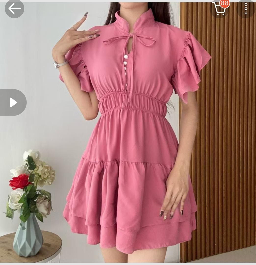 EDELINE DRESS MOTIF / DRESS WANITA KEKINIAN _11