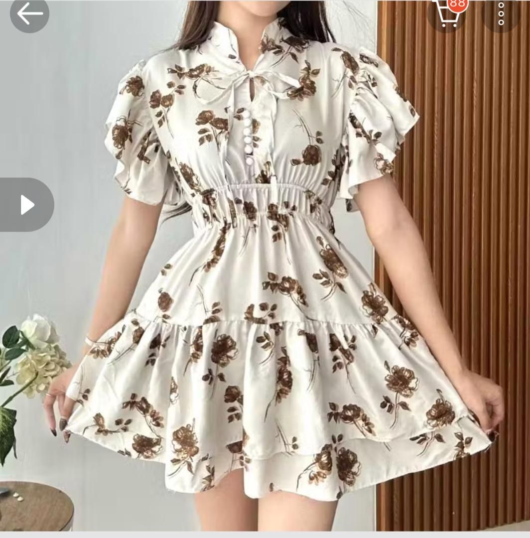 EDELINE DRESS MOTIF / DRESS WANITA KEKINIAN _6