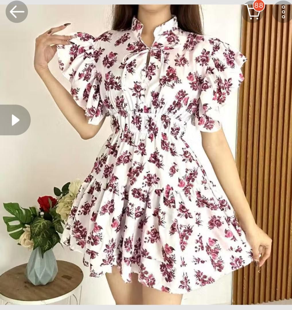 EDELINE DRESS MOTIF / DRESS WANITA KEKINIAN _5