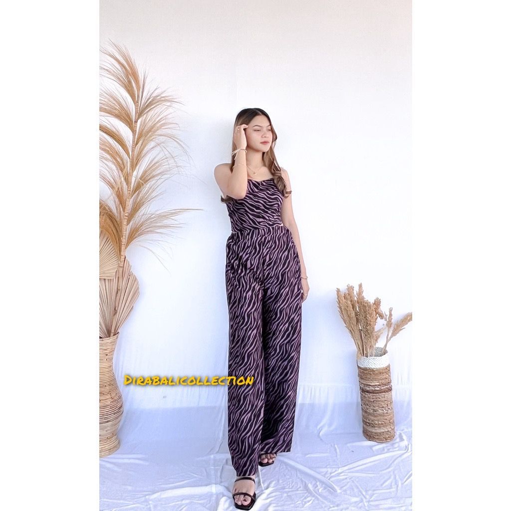 SETELAN PLORIN MOTIF ZEBRA BALI _1