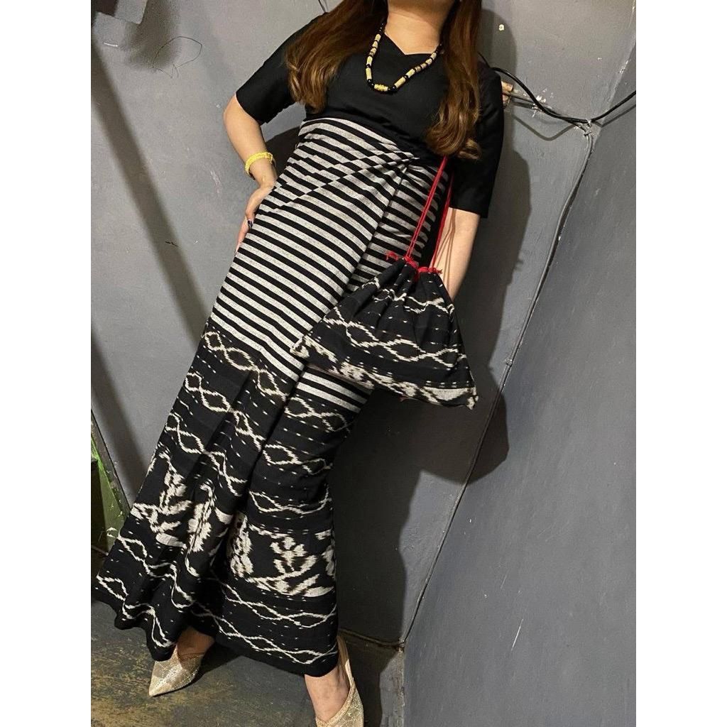 Kain tenun premium Rok Span Panjang  _2