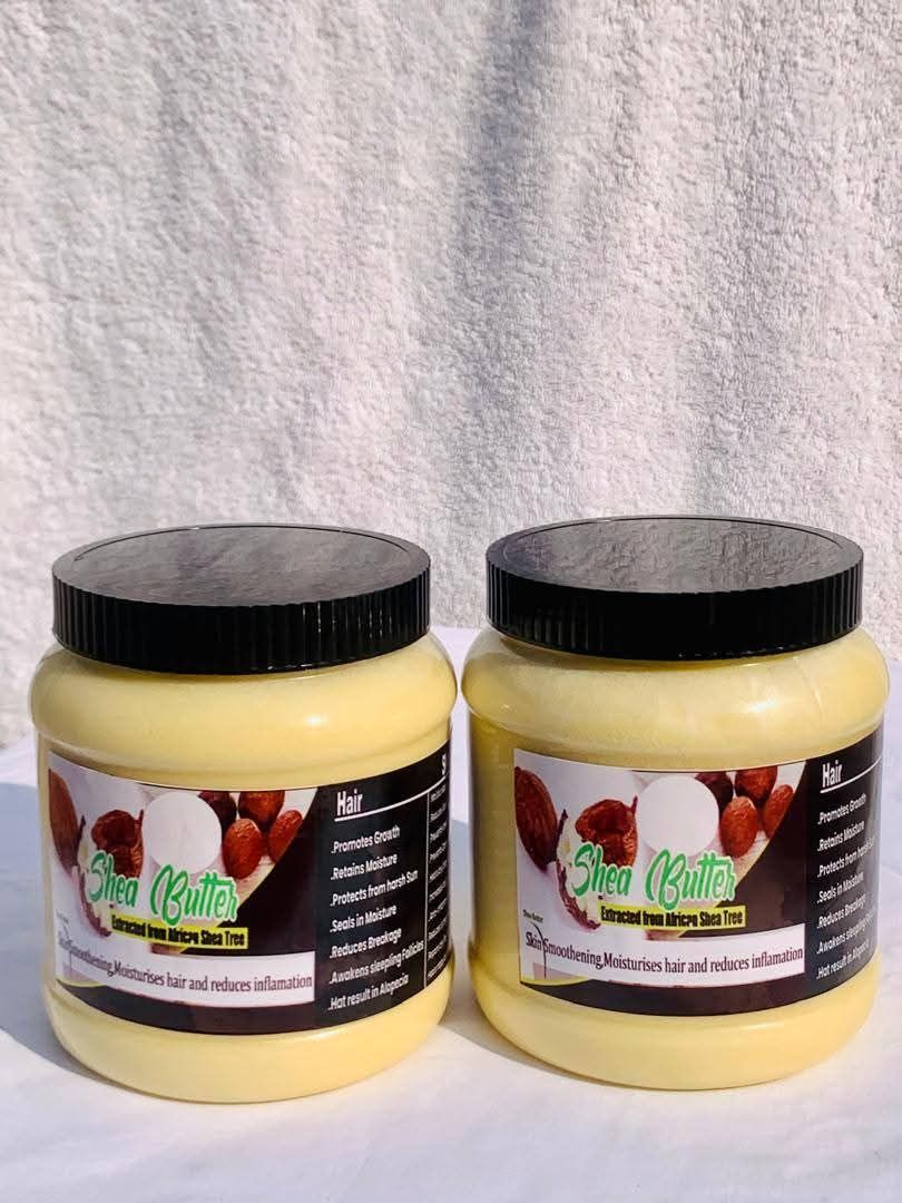 100 percent raw shea butter - Besty Bundle (2 pieces of 1kg)_0