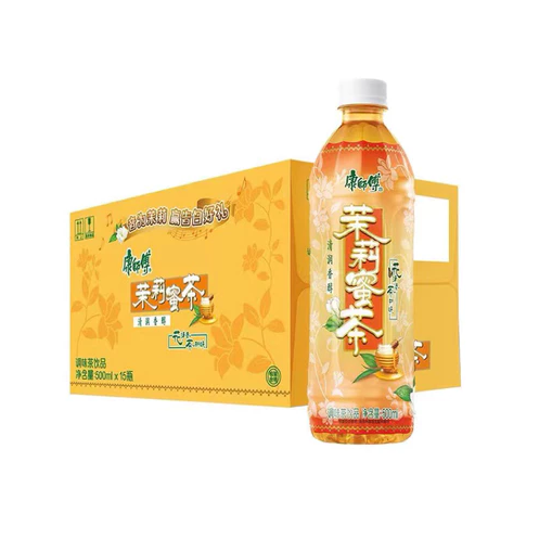 KANGSHIFU Jasmine Honey Tea 康师傅 茉莉蜜茶 500ml x 15_0