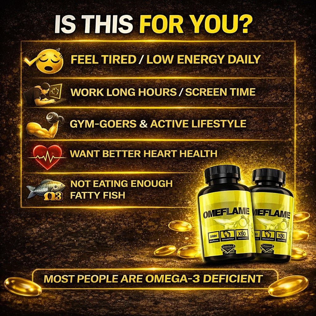Vitaxtrong Omeflame X3000™ | 100 / 180 Softgels | Ultra-Concentrated Omega-3 Fish Oil 3000mg | EPA & DHA [VX]_3