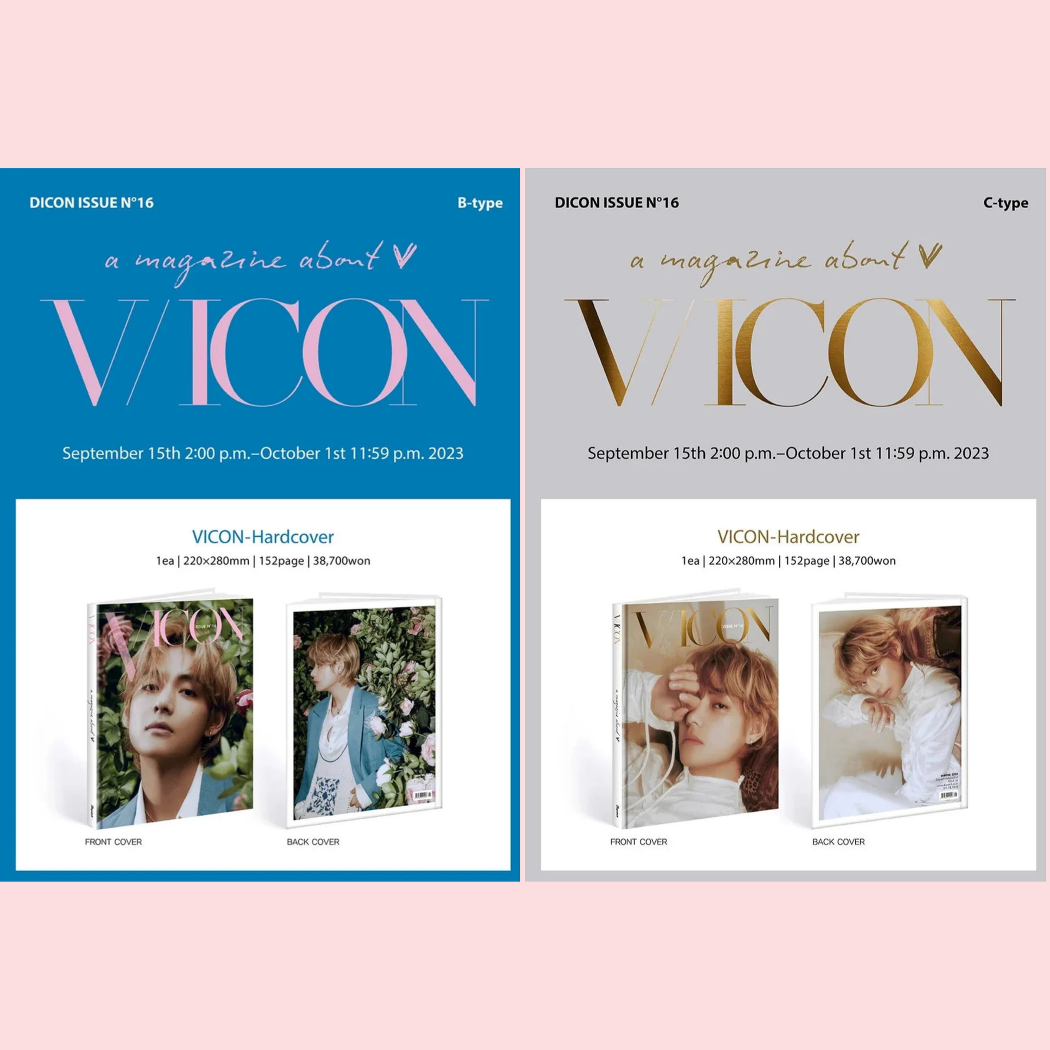 BTS - V DICON ISSUE N°16 (V : VICON) Magazines_1