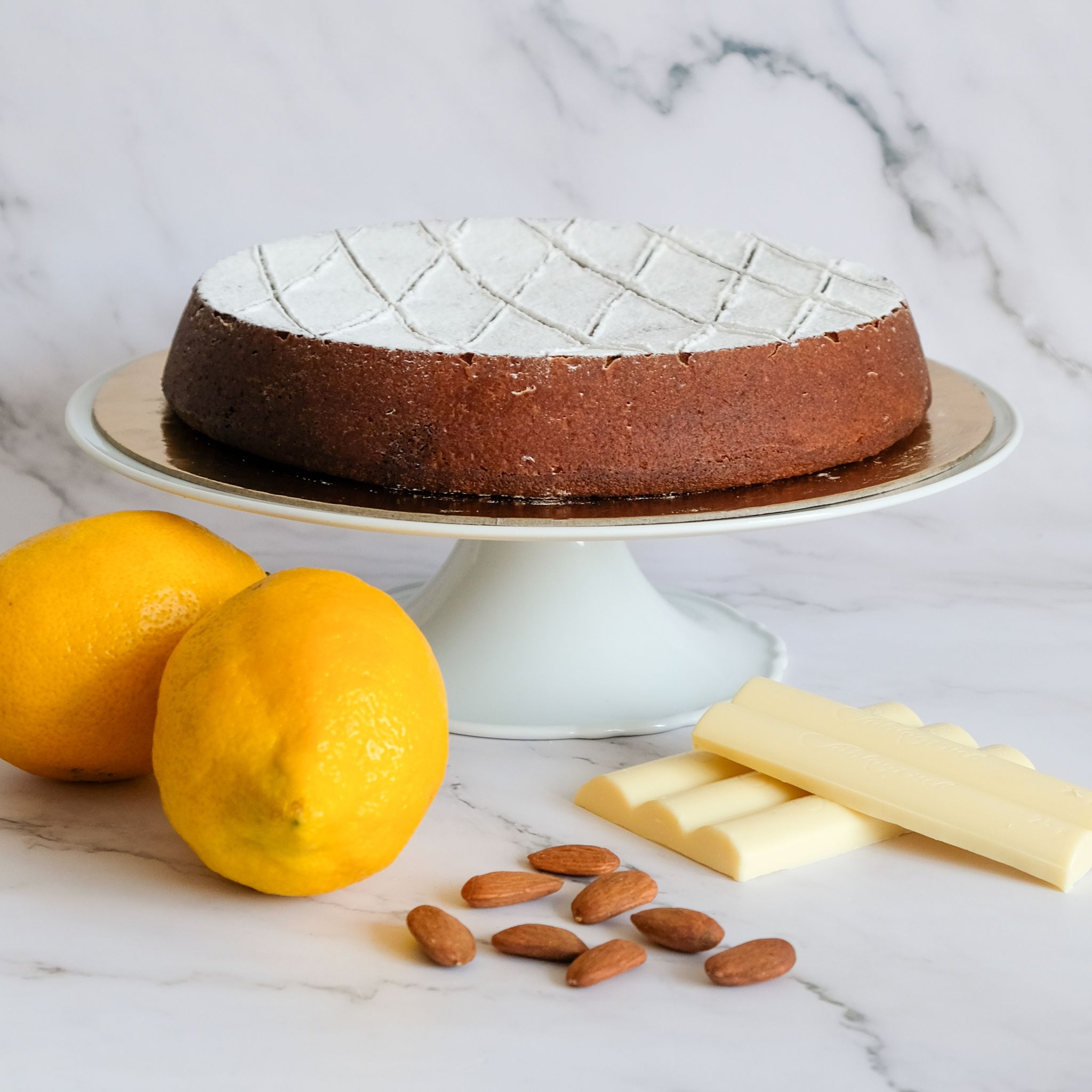 Torta Caprese al Limone _4