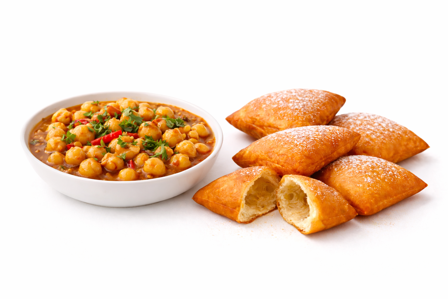 Dango with 5 Mandazi | دنجو مع 5 مندازي_0