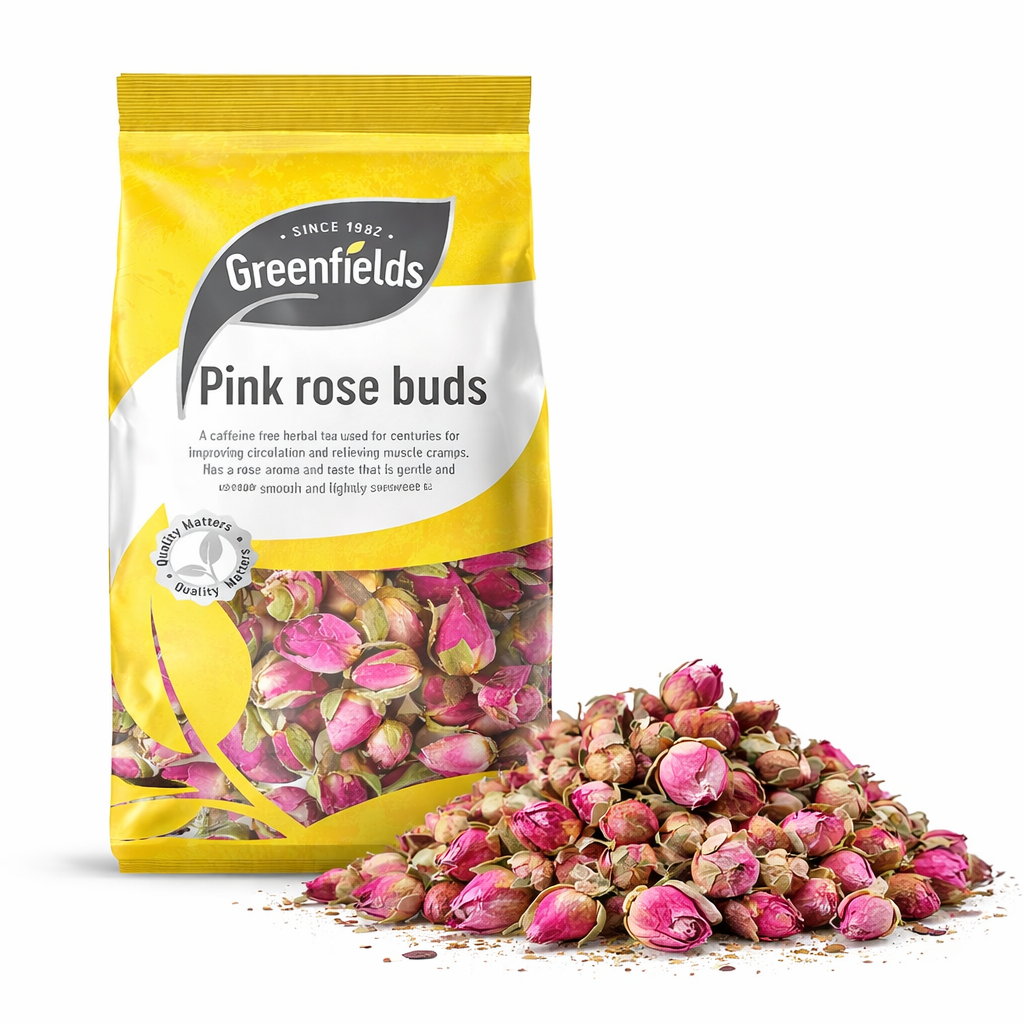Green Fields Pink Rose Buds 35g_0
