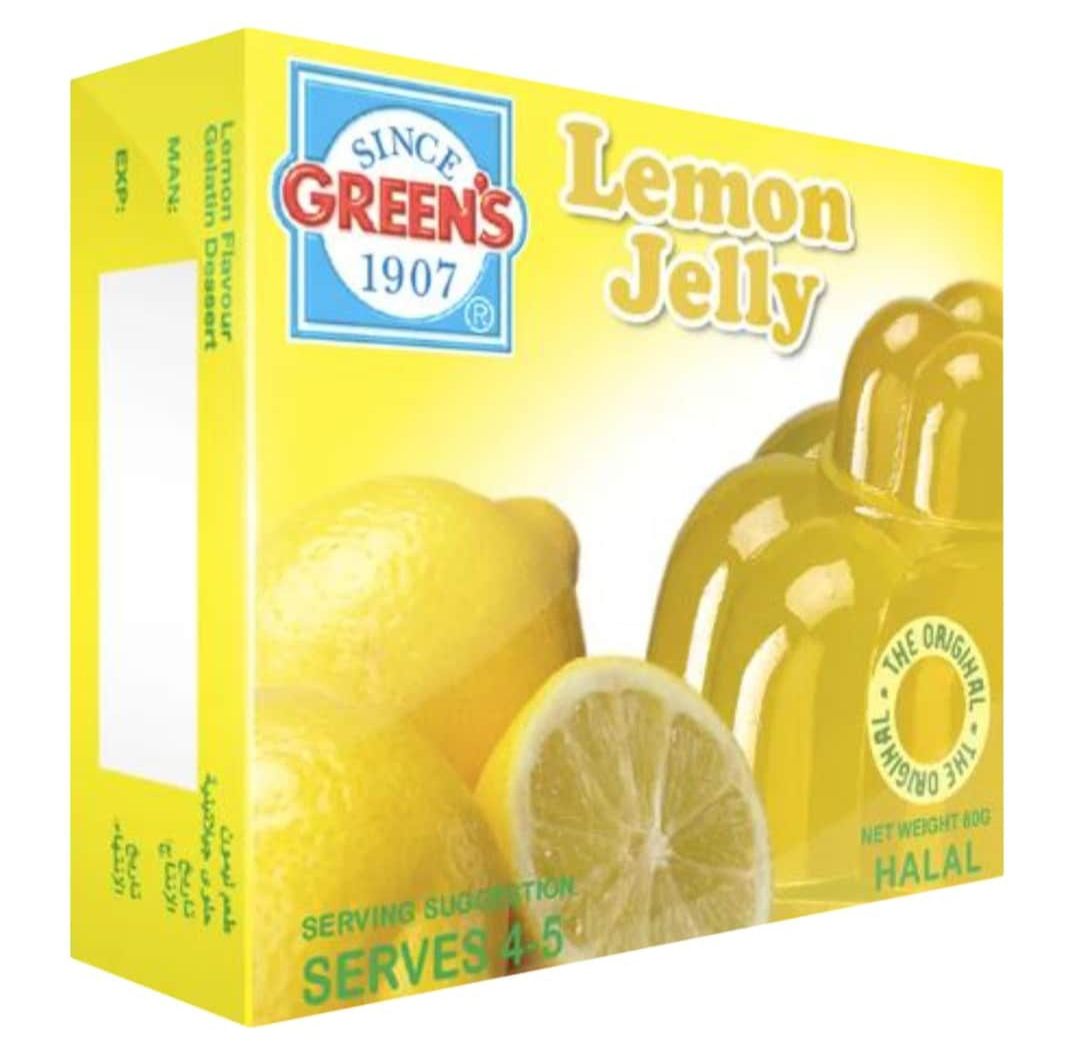 Green's lemon jelly 80g_0