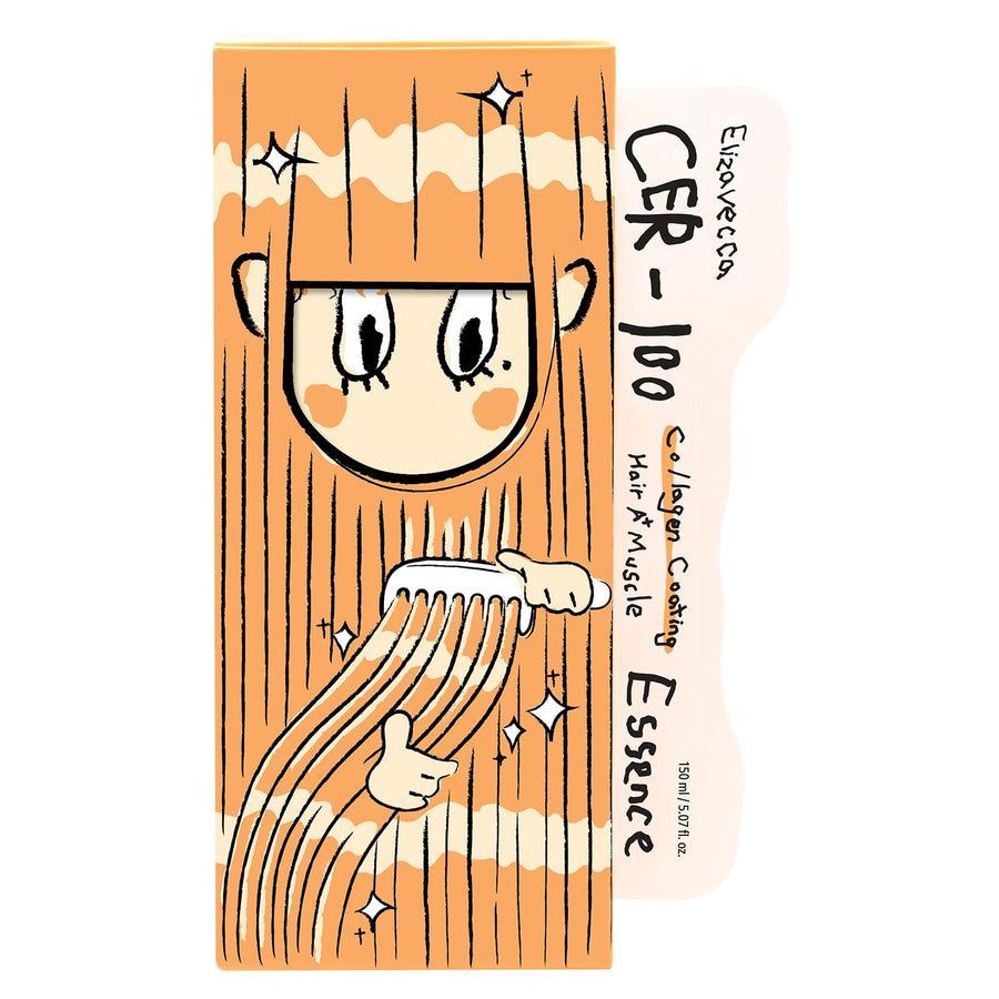 ELIZAVECCA - CER-100 COLLAGEN COATING HAIR A+ MUSCLE ESSENCE - 150ML اليزافيكا زيت ايسنس بالكولاجين للشعر_0