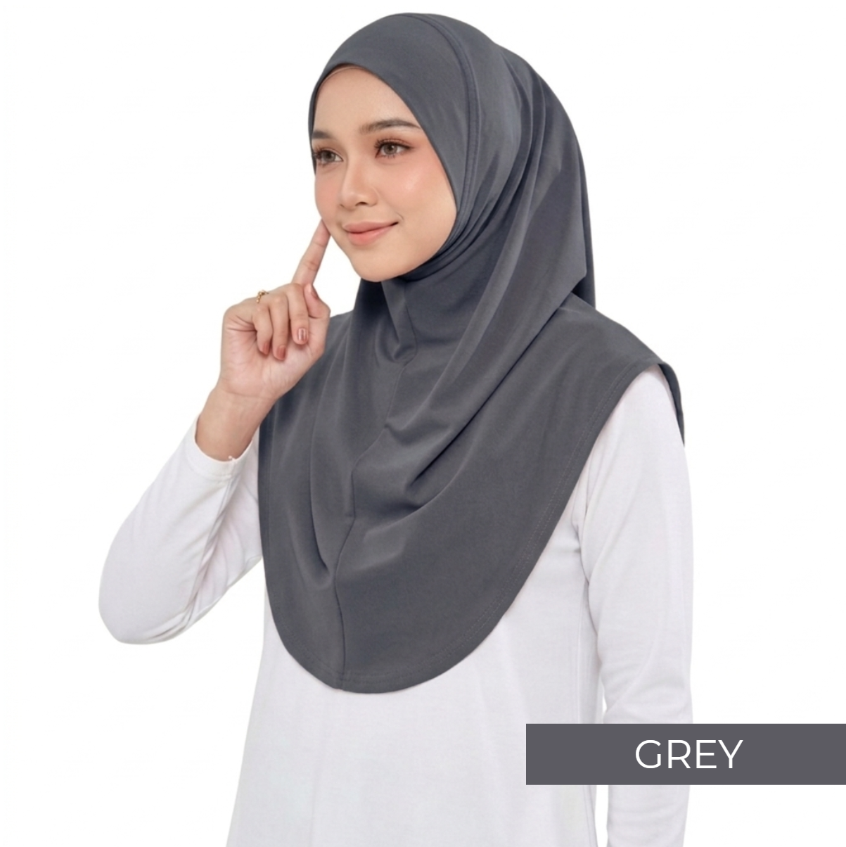 THE BEST TUDUNG SARUNG - GREY_0