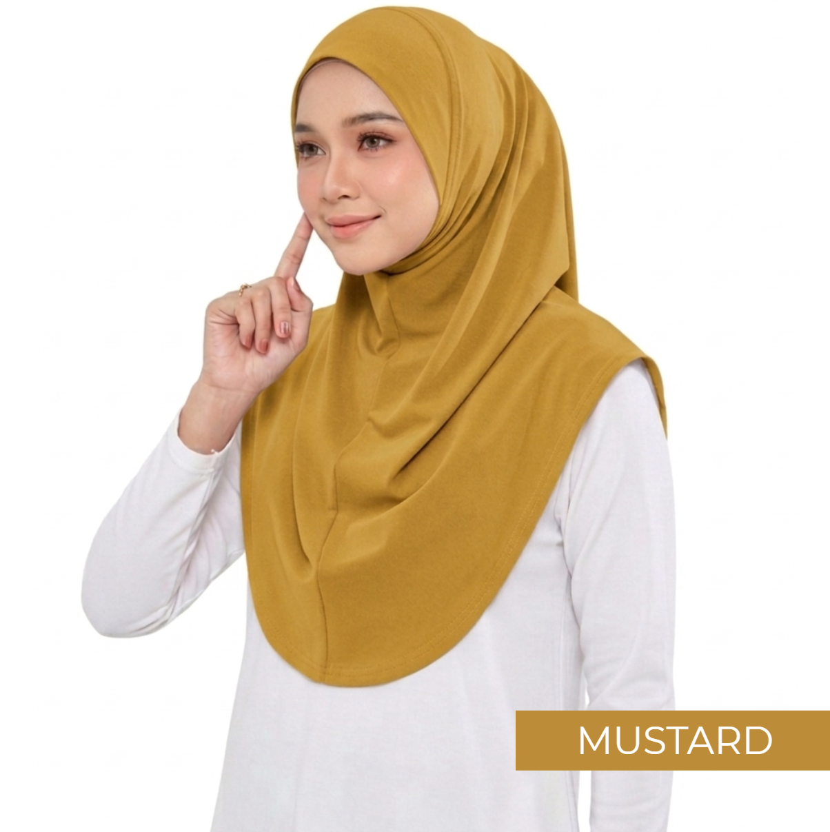 THE BEST TUDUNG SARUNG - MUSTARD_0