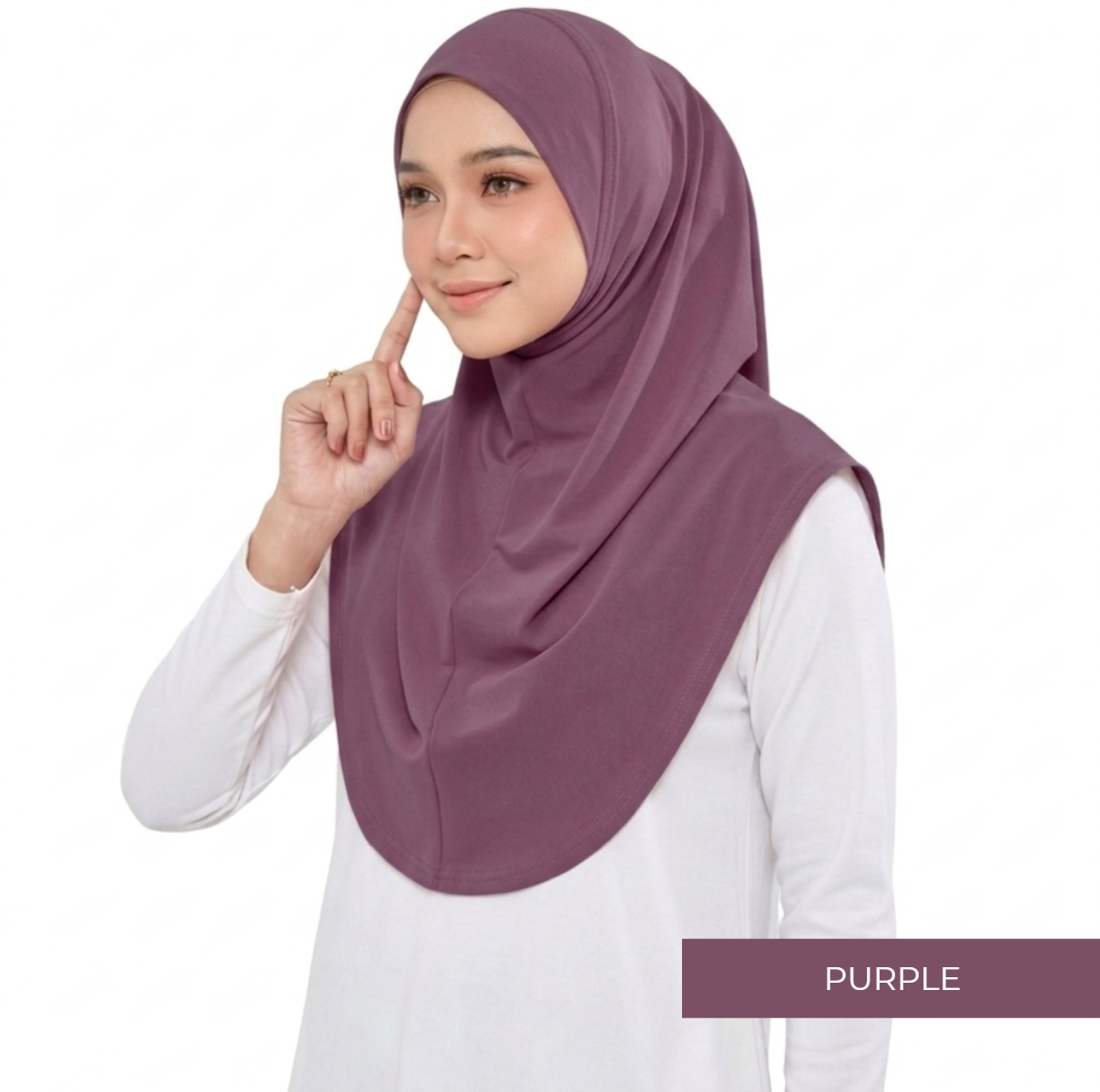 THE BEST TUDUNG SARUNG - PURPLE_0
