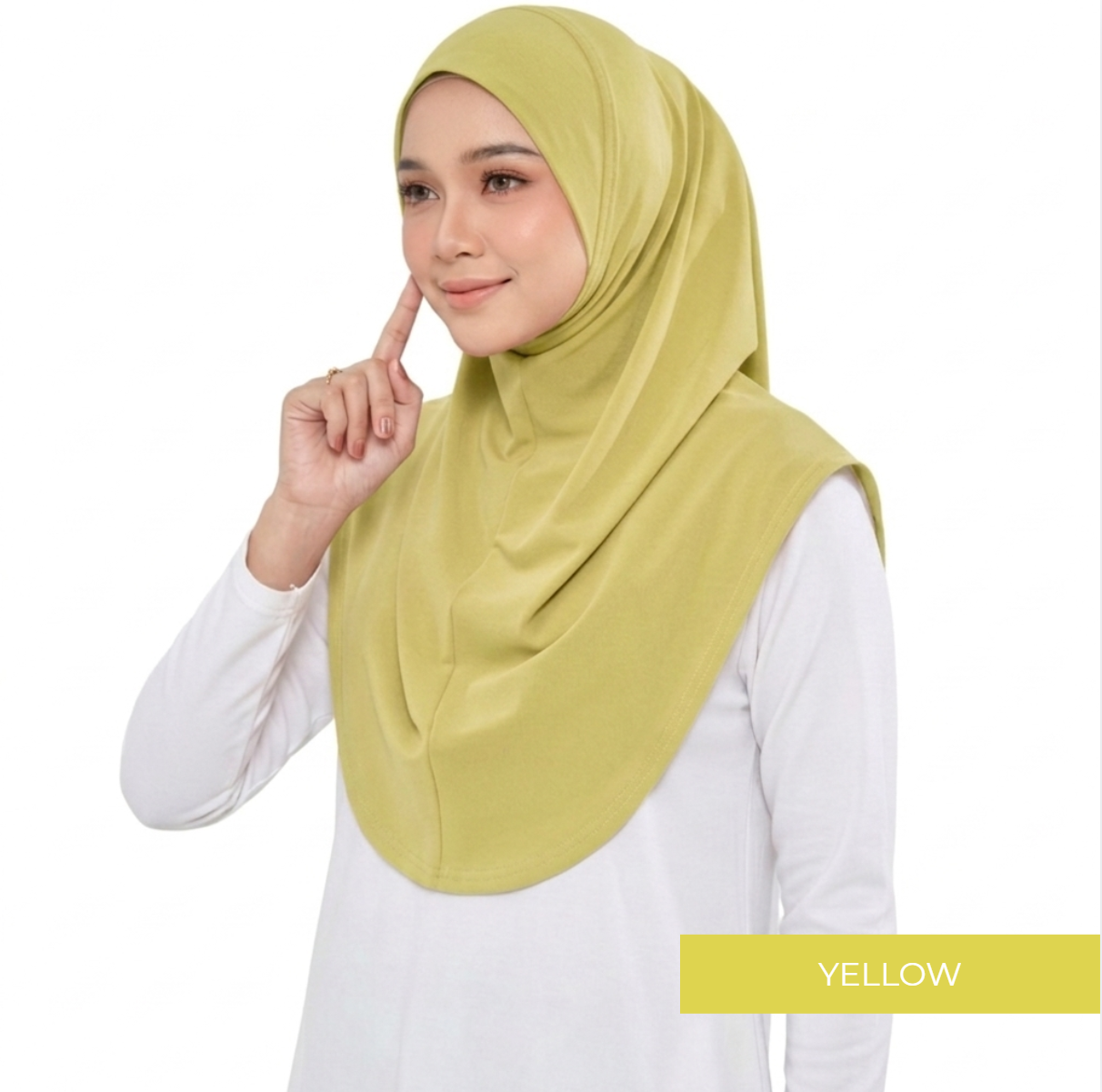 THE BEST TUDUNG SARUNG - YELLOW_0