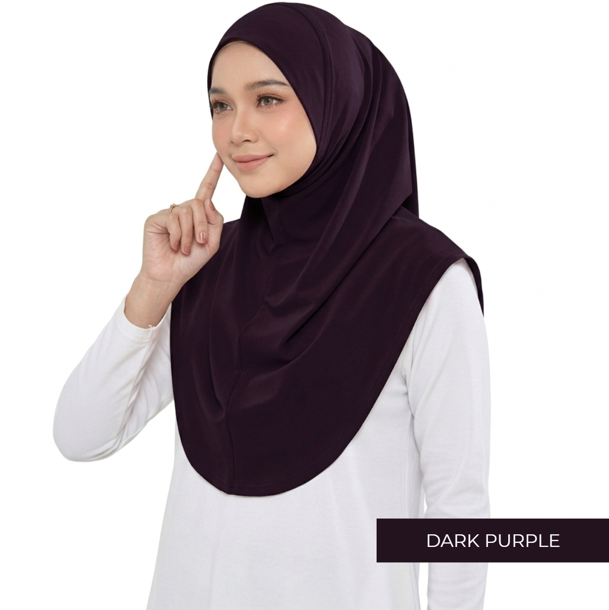 THE BEST TUDUNG SARUNG - DARK GREY_0