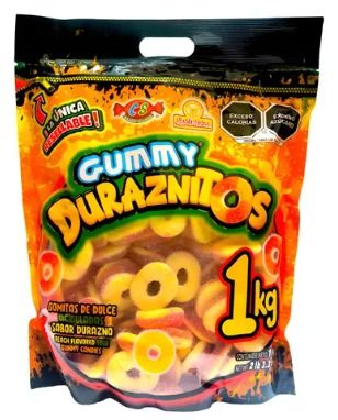 GUMMY DURAZNITOS LAS DELICIAS BSA 1 KG_0