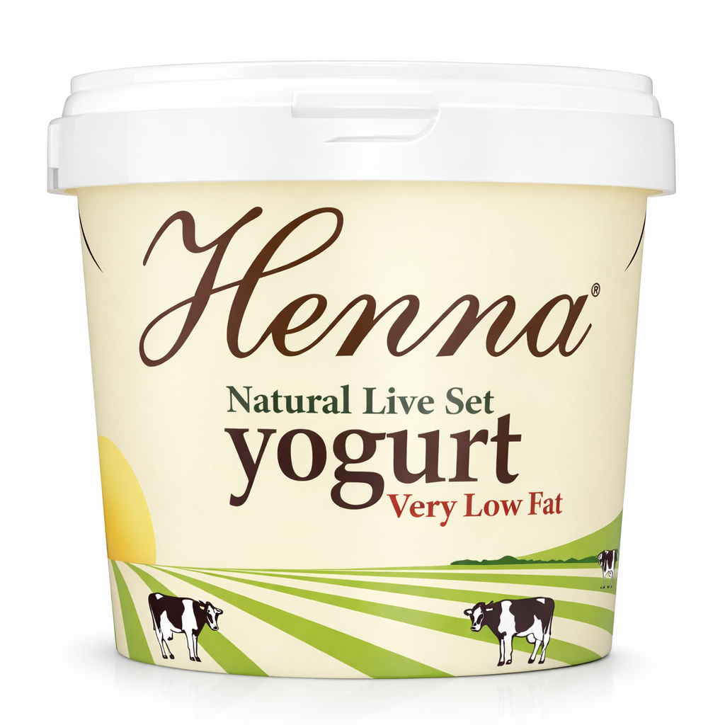 Henna Low Fat Yogurt 1kg_0