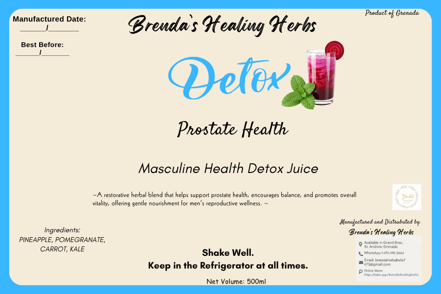 Masculine Health Detox Juice Shots _4
