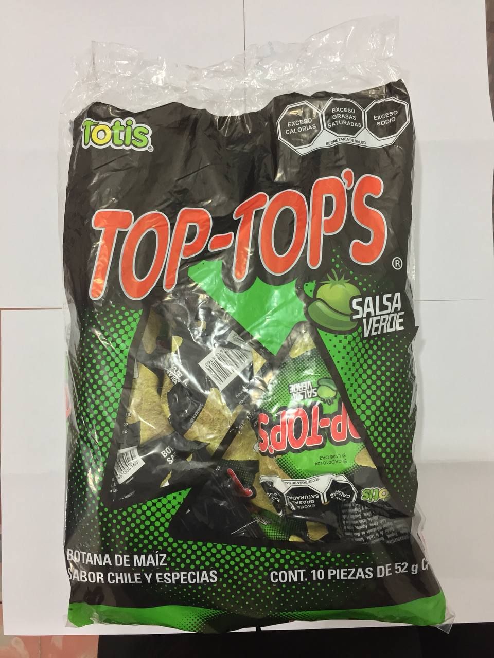 TOP-TOPS SALSA VERDE 52GR TOTIS BSA C/10 PZS_0