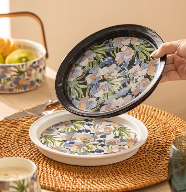 10400055 - 8 INCH VINTAGE GARDEN PLATE_1