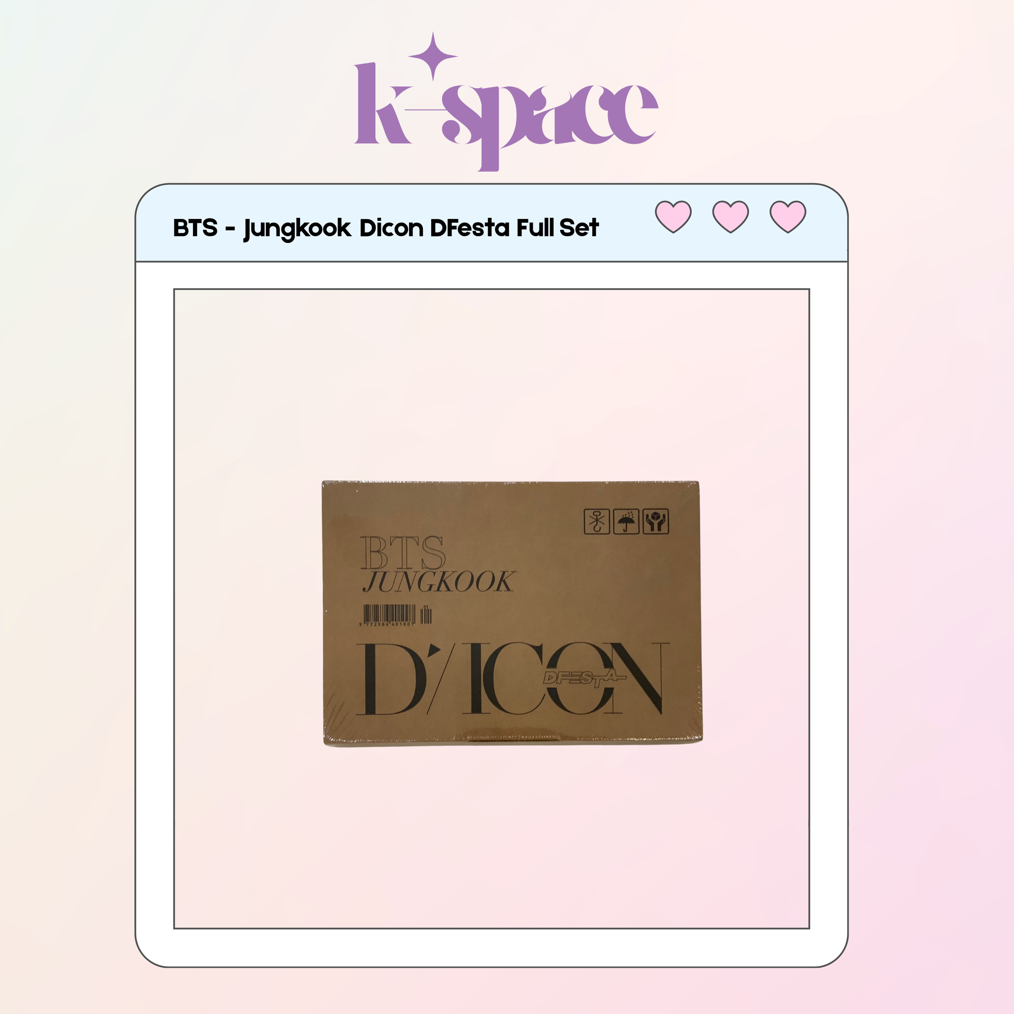 BTS - Jungkook Dicon DFesta Full Set_0