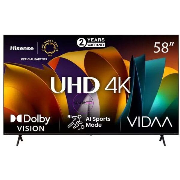 Hisense TV 58 Inch 4K Ultra HD VIDA Smart TV_0