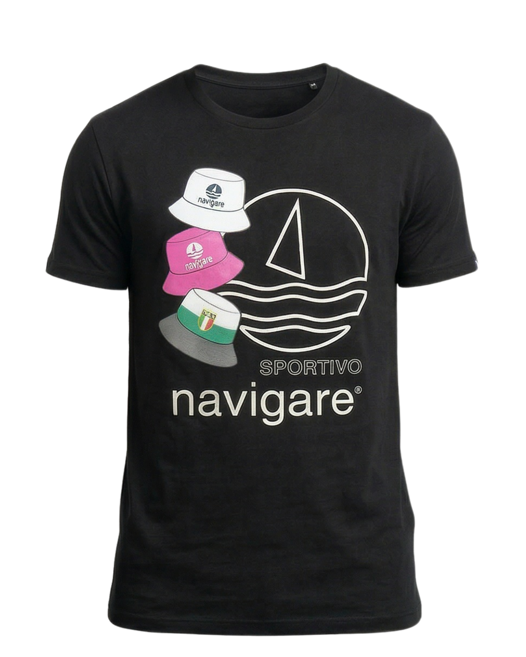 Navigare Sportivo Graphic Tee – Black_3
