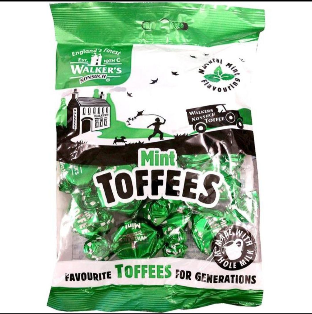 Walker's mint toffees 150g_0